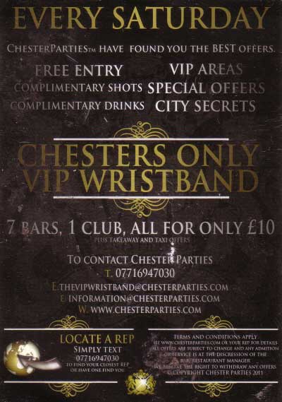 Lazy Days and Crazy Nights - Chester Parties